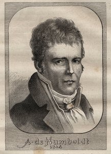 Porträtt av Alexander von Humboldt (1769-1859) - illustration hämtad från "The Great Mariners of the 18th century"" av Unknown artist
