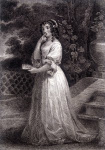 Porträtt av Anne "" Ninon "" av Enclos (eller Ninon de Lenclos eller Ninon de Lanclos av Unknown artist