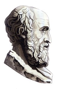 Porträtt av attiska högtalaren Lysias (440-380 f.Kr.). av Unknown artist
