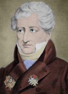 Porträtt av baron Georges Cuvier (1769-1832), fransk naturforskare. av Unknown artist
