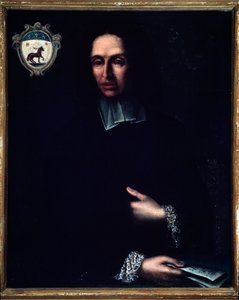 Porträtt av Bartolomeo Monari (1700-talet) italiensk kompositör Anonym målning. 1700-talets Bologna, civico museo musicale av Unknown artist