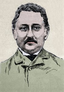 Porträtt av Cecil John Rhodes (1853-1902) brittisk affärsman och kolonialadministratör. av Unknown artist