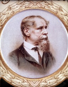 Porträtt av Charles Dickens (1812-1872). av Unknown artist