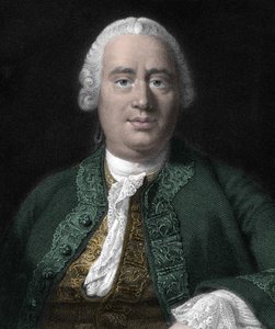 Porträtt av David Hume, skotsk filosof (1711-1776). av Unknown artist