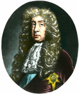 Porträtt av hertig och greve John de Lauderdale (1616-1682), skotsk politiker. Gravyr från 1800-talet, Privat samling av Unknown artist