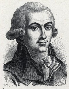 Porträtt av Elie Guadet (1758-1794), fransk revolutionär. av Unknown artist