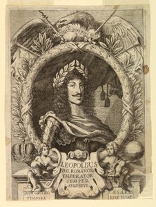 Porträtt av kejsar Leopold I (1640-1705) av Unknown artist