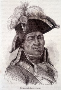 Porträtt av Francois Dominique Toussaint känd som "" Toussaint-Louverture" (Toussaint Louverture av Unknown artist