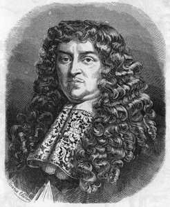 Porträtt av François Michel Le Tellier, Marquis de Louvois (1639 - 1691), fransk politiker. av Unknown artist