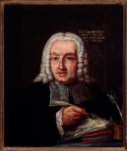 Porträtt av Giuseppe Giacomo Saratelli (1714-1762) italiensk kompositör och organist Anonym målning. 1700-talet. Bologna, Civic Museum Museum av Unknown artist