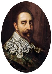 Porträtt av Gustave-Adolf II (Gustave Adolphe) (1594-1632), kung av Sverige från 1611 till 1632. Målning. Padua, Paduas kommunala museum. av Unknown artist