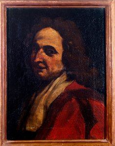 Porträtt av den italienske sångaren Stefano Landi (1587-1639) Anonym målning. 1700-talet. Bologna, Civic museum Bibliografiska museet av Unknown artist