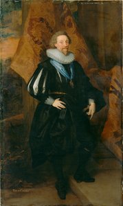 Porträtt av James Hay, 1:e earl av Carlisle av Unknown artist