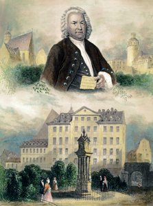 Porträtt av Johann Sebastian Bach av Unknown artist