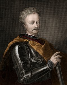 Porträtt av John III Sobieski (1629-1696) Kung av Polen - John Sobieski III av Unknown artist