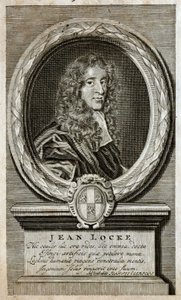 Porträtt av John Locke (1632 - 1704), engelsk filosof. av Unknown artist