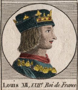 Porträtt av kung Ludvig XII av Unknown artist