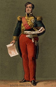 Porträtt av Louis Philippe I (1773 - 1850) av Unknown artist