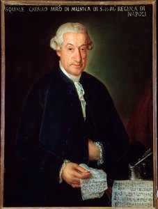 Porträtt av Pasquale Cafaro (målning) av Unknown artist