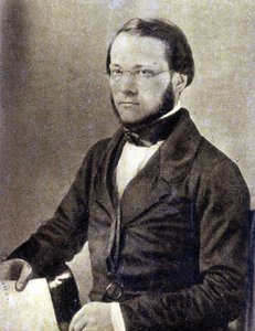Porträtt av Pasteur 1852. av Unknown artist