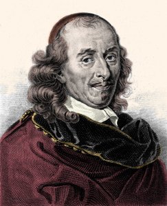 Porträtt av Pierre Corneille (1606-1684), gravyr från 1800-talet av Unknown artist