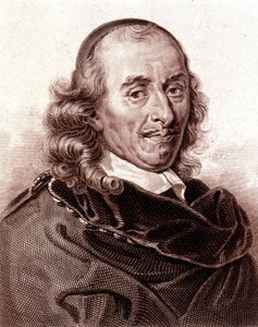 Porträtt av Pierre Corneille (1606 - 1684), fransk dramatisk poet. av Unknown artist