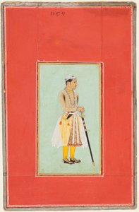 Porträtt av Prince Sur Singh Rathor av Bikaner (1594–1631) av Unknown artist