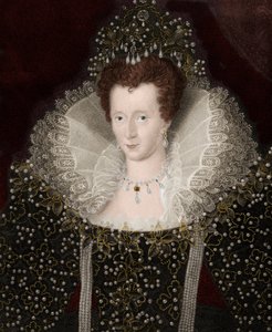 Porträtt av drottning Elizabeth Iere (Elizabeth) av England (1533-1603) Elizabeth I av Unknown artist