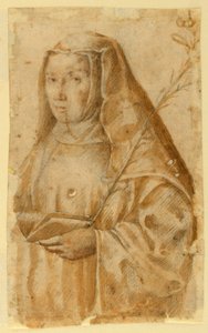 Porträtt av Saint Catherine of Siena av Unknown artist