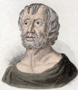 Porträtt av Lucius Annaeus Seneca (4 f.Kr.-65 e.Kr. JC), filosof av den stoiciska skolan, dramatiker och romersk statsman. av Unknown artist