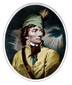 Porträtt av Thaddeus (Tadeusz) Kosciuszko (Kosciusko) (1746 - 1817) general och polska hjältar. Gravyr av 1700-talet. Privat samling. av Unknown artist