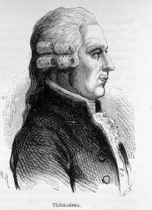 Porträtt av Thibaudeau, fransk politiker (1765-1854). av Unknown artist