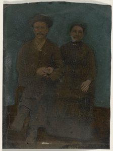 [Porträtt av par] av Unknown artist