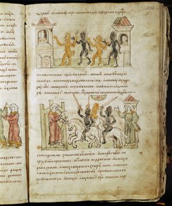 Radziwill Chronicle, detalj av Unknown artist