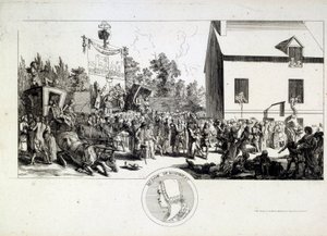Ramponaux taverna Denna populära kabaré grundades av Jean Ramponaux (Ramponneau eller Ramponeau av Unknown artist