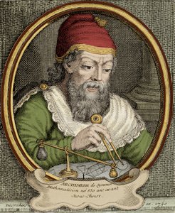 Representation av Archimede of Syracuse av Unknown artist