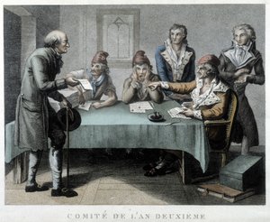Årets revolutionära kommitté II (1794) av Unknown artist