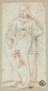 Heliga Barbara av Unknown artist