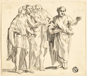 Sankt Paulus predikar av Unknown artist