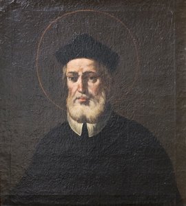Saint Philip Neri, okänd konstnär, andra hälften av 1600-talet (olja på duk) av Unknown artist