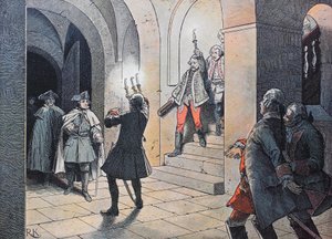 Sjuåriga kriget, mellan 1756 och 1763, kung Fredrik den store av Unknown artist