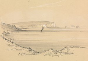 Skeppar i Sandown Bay av Unknown artist