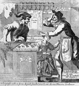 Skomakare - 1782 - Musee Carnavalet. av Unknown artist