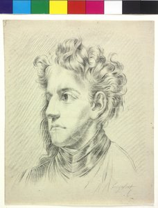 Axelrem Bild av en ung man av Unknown artist