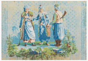 Sidovägg - fragment av Unknown artist