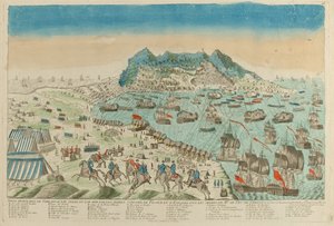 Gibraltars segrar, 1782 av Unknown