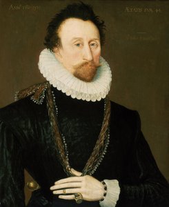 Sir John Hawkins (1532-1595) av Unknown artist