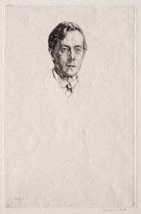 Sir Laurence Binyon av Unknown artist