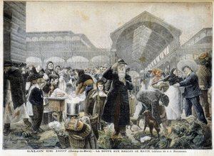 Soppa i salarna på morgonen - i "" Le Petity Journal"" av Unknown artist