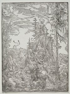 St George och draken av Unknown artist